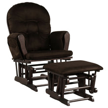 Load image into Gallery viewer, Gymax Baby Nursery Relax Rocker Rocking Chair Glider & Ottoman Set w/ Cushion