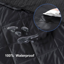 Load image into Gallery viewer, Gymax Black Waterproof Pet Front Seat Cover For Cars Nonslip Rubber Backing w/ Anchor