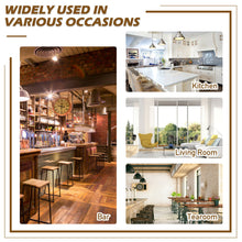 Load image into Gallery viewer, Gymax Set of 4 BarStool 30.5'' Swivel Pub Height Dining Chair with Rubber Wood Legs