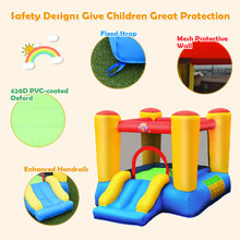 Load image into Gallery viewer, Gymax Kids Inflatable Bouncer Bounce House Jumping Area Slide Without Blower