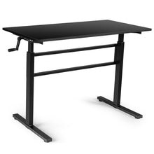 Load image into Gallery viewer, Gymax Standing Desk Height Adjustable Sit to Stand Workstation w/Crank Handle Black