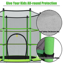 Load image into Gallery viewer, Gymax Exercise Jumping Round Trampoline Kids Youth W/ Safety Pad