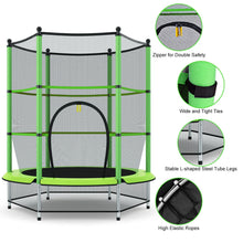Load image into Gallery viewer, Gymax Exercise Jumping Round Trampoline Kids Youth W/ Safety Pad