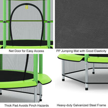 Load image into Gallery viewer, Gymax Exercise Jumping Round Trampoline Kids Youth W/ Safety Pad