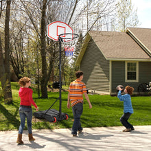 Load image into Gallery viewer, Gymax Basketball System Hoop Stand Backboard w/ Adjustable Height Wheels