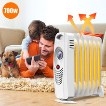 Load image into Gallery viewer, Gymax 700W Oil Filled Space Heater Radiator w/ Adjustable Thermostat Home Office