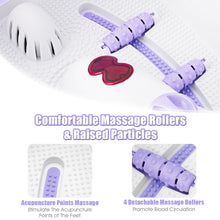 Load image into Gallery viewer, Gymax Foot Spa Massager w/ 4 Massage Rollers Heat Bubble Red Light Stress Relief