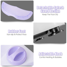 Load image into Gallery viewer, Gymax Foot Spa Massager w/ 4 Massage Rollers Heat Bubble Red Light Stress Relief
