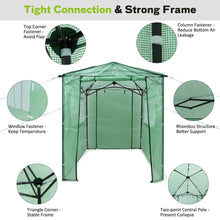 Load image into Gallery viewer, Gymax 6'x 8' Portable Walk-in Greenhouse Pop-up Folding Plant Gardening W/ Window