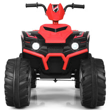 Load image into Gallery viewer, Gymax 12V Electric Kids Ride On Car ATV 4-Wheeler Quad w/ Music LED Light Red