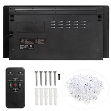 Load image into Gallery viewer, Gymax 36-inch Recessed Wall Mounted Electric Fireplace Heater w/ Remote Control