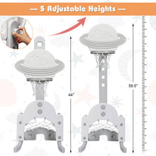 Load image into Gallery viewer, Gymax 3 in 1 Kids Basketball Hoop Set Adjustable Sports Activity Center w/ Balls White