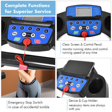 Load image into Gallery viewer, Gymax Folding Treadmill 1100W Electric Motorized Running Jogging Walking Machine