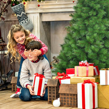 Load image into Gallery viewer, Gymax 6Ft Christmas Tree Artificial Hinged Tree w/ Metal Stand 586 Branch Tips