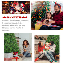Load image into Gallery viewer, Gymax 6Ft Christmas Tree Artificial Hinged Tree w/ Metal Stand 586 Branch Tips