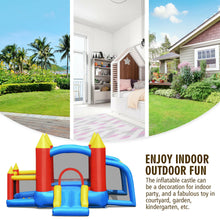 Load image into Gallery viewer, Gymax Kid Inflatable Bounce House Slide Jumping Castle w/Soccer Goal Ball Pit & Blower