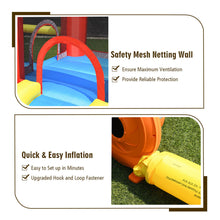 Load image into Gallery viewer, Gymax Kid Inflatable Bounce House Slide Jumping Castle w/Soccer Goal Ball Pit & Blower