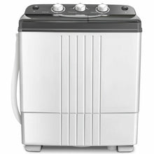 Load image into Gallery viewer, Gymax Portable Washing Machine Compact Twin Tub 20 lbs Capacity Washer Spinner