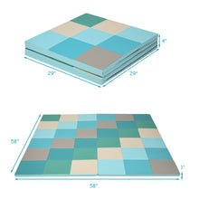 Load image into Gallery viewer, Gymax 58'' Toddler Foam Play Mat Baby Folding Activity Floor Mat Home Daycare School