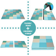 Load image into Gallery viewer, Gymax 58'' Toddler Foam Play Mat Baby Folding Activity Floor Mat Home Daycare School