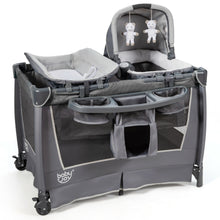 Load image into Gallery viewer, Gymax 4-in-1 Convertible Portable Baby Playard Newborn Napper w/ Toys & Music