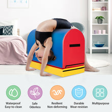 Load image into Gallery viewer, Gymax Gymnastics Mailbox Tumbling Aid Trainer Vaulting Mat w/Pad Handles