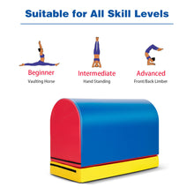 Load image into Gallery viewer, Gymax Gymnastics Mailbox Tumbling Aid Trainer Vaulting Mat w/Pad Handles