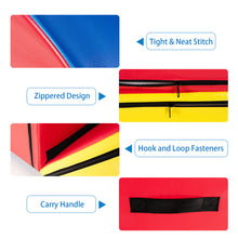 Load image into Gallery viewer, Gymax Gymnastics Mailbox Tumbling Aid Trainer Vaulting Mat w/Pad Handles
