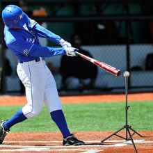 Load image into Gallery viewer, Gymax Baseball Softball Batting Tee Tripod Training Height Adjustable 28'' - 44''
