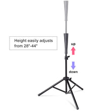 Load image into Gallery viewer, Gymax Baseball Softball Batting Tee Tripod Training Height Adjustable 28'' - 44''