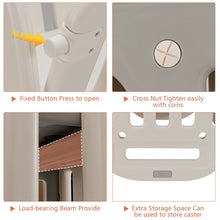 Load image into Gallery viewer, Gymax 6-in-1 Baby Bed Crib w/ 2'' Mattress & Space Storage Convertible Toddler Playard