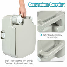 Load image into Gallery viewer, Gymax 5.3 Gallon 20L Portable Travel Toilet Camping RV Indoor Outdoor Potty Commode