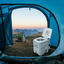 Load image into Gallery viewer, Gymax 5.3 Gallon 20L Portable Travel Toilet RV Camping Potty Commode Indoor Outdoor