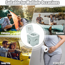 Load image into Gallery viewer, Gymax 5.3 Gallon 20L Portable Travel Toilet RV Camping Potty Commode Indoor Outdoor