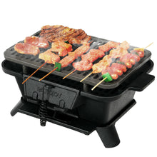 Load image into Gallery viewer, Gymax Heavy Duty Cast Iron Charcoal Grill Tabletop BBQ Grill Stove for Camping Picnic