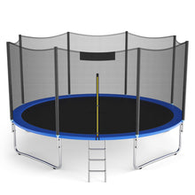 Load image into Gallery viewer, Gymax 12/14/15/16 Ft Trampoline Recreational Jump Power w/ Enclosure Net Ladder