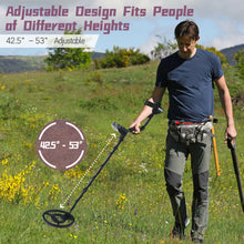 Load image into Gallery viewer, Gymax High Accuracy Metal Detector Adjustable w/ Waterproof Search Coil Headphone Bag