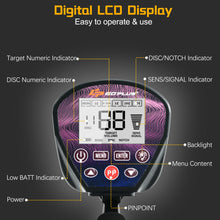 Load image into Gallery viewer, Gymax High Accuracy Metal Detector Adjustable w/ Waterproof Search Coil Headphone Bag