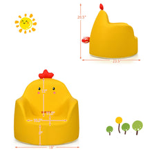 Load image into Gallery viewer, Gymax Chicken Kids Sofa Seat Toddler Children Armchair Couch Birthday Gift Boy & Girl
