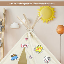 Load image into Gallery viewer, Gymax Pet Teepee Dog Puppy Cat Bed Portable Pet Canvas Tent & House Indoor Outdoor