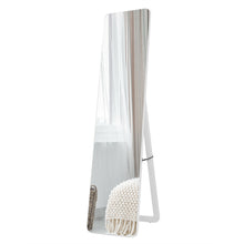 Load image into Gallery viewer, Gymax Full Length Floor Mirror Frameless Wall Mounted Mirror Bedroom Bathroom White