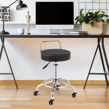 Load image into Gallery viewer, Gymax Pneumatic Work Stool Rolling Swivel Task Chair Spa Office Salon w/Cushioned Seat