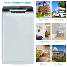 Load image into Gallery viewer, Gymax Full-Automatic Washing Machine Portable Compact Laundry Washer Spin 8.8 lbs