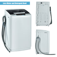 Load image into Gallery viewer, Gymax Full-Automatic Washing Machine Portable Compact Laundry Washer Spin 8.8 lbs