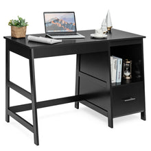 Load image into Gallery viewer, Gymax 47.5'' Computer Desk Trestle Desk Writing Study Workstation w/ 2 Drawers