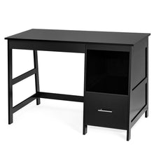 Load image into Gallery viewer, Gymax 47.5'' Computer Desk Trestle Desk Writing Study Workstation w/ 2 Drawers