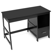 Load image into Gallery viewer, Gymax 47.5'' Computer Desk Trestle Desk Writing Study Workstation w/ 2 Drawers