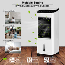 Load image into Gallery viewer, Gymax 3-in-1 Evaporative Air Cooler Fan w/ Remote Control 7.5h Timer Home Office