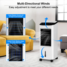 Load image into Gallery viewer, Gymax 3-in-1 Evaporative Air Cooler Fan w/ Remote Control 7.5h Timer Home Office