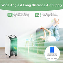 Load image into Gallery viewer, Gymax Evaporative Air Cooler Portable Cooling Fan Humidifier Home Office